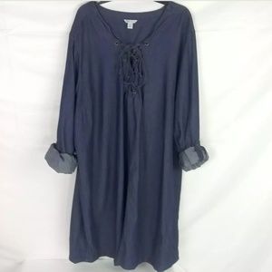cato denim dress